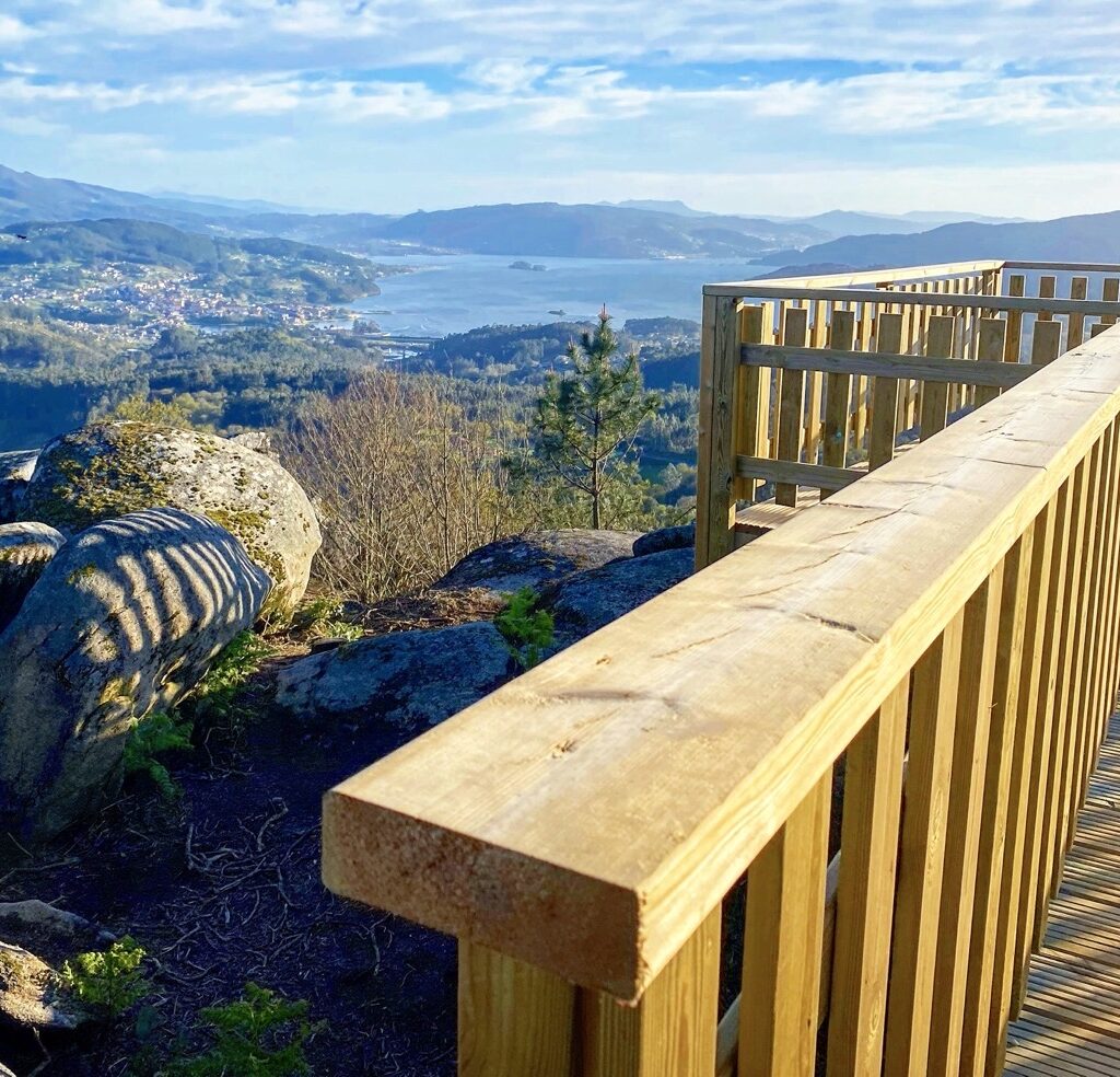 Miradores Parque Forestal da Fracha Guíate Galicia
